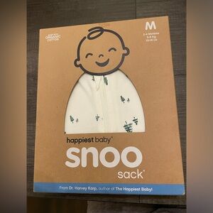 SNOO Sack, size M, 2-4 months, Christmas Tree print, new in package